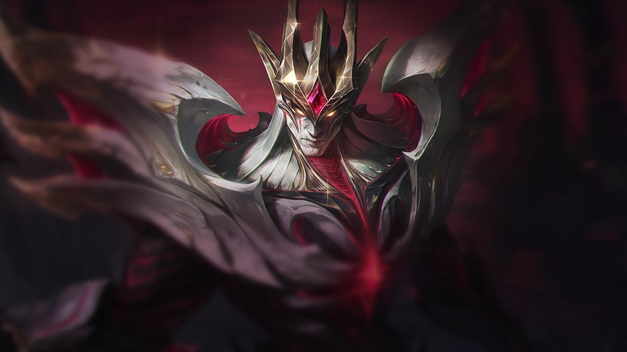 Splash-Art von Zukunftsbilder der Gefallenen-Jarvan IV. (Prestige)