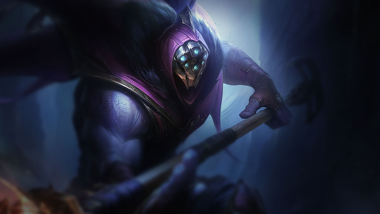 Splash-Art von Jax