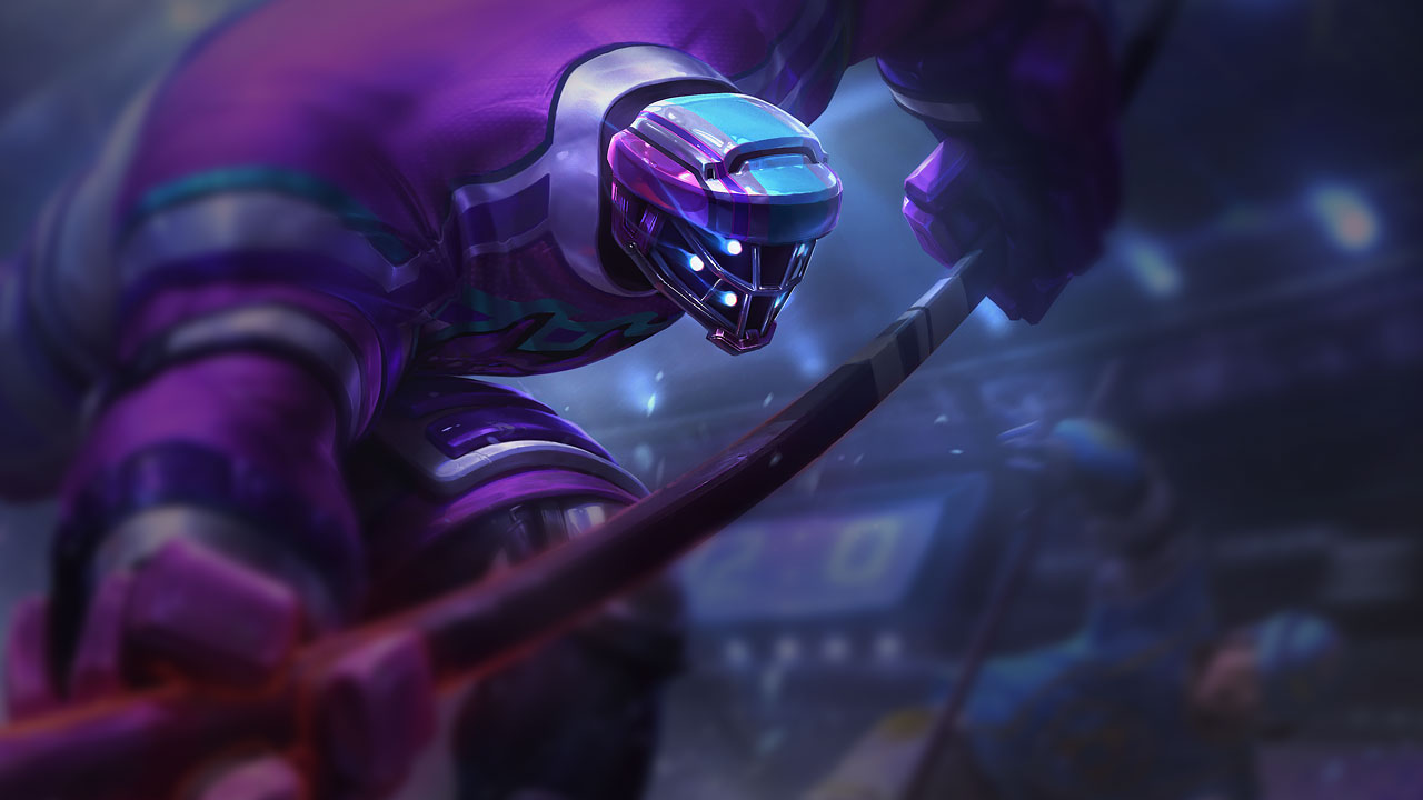 Splash-Art von Eishockey-Jax