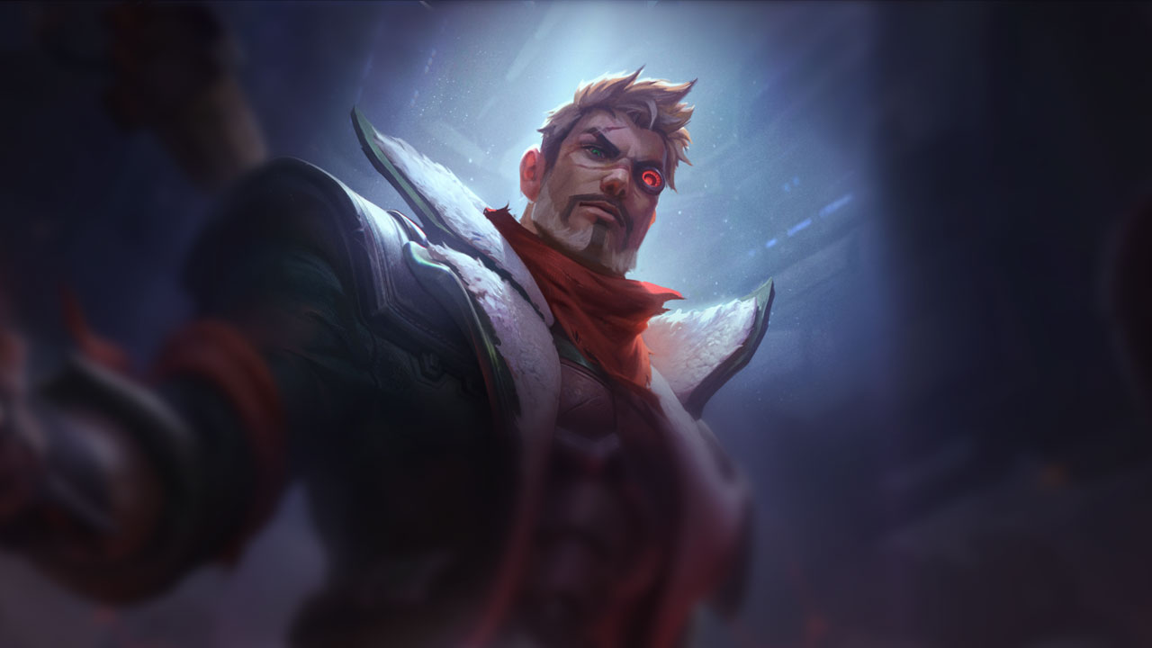 Splash-Art von Widerstands-Jayce