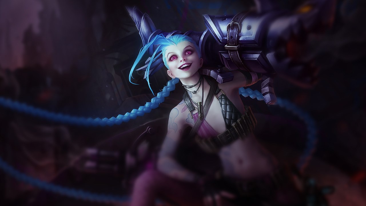 Splash-Art von Jinx