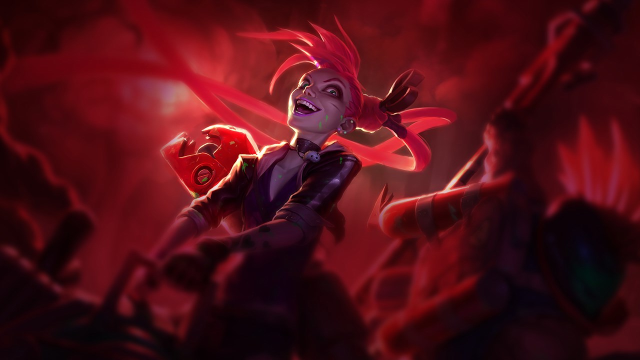 Splash-Art von Zombieschlächter-Jinx