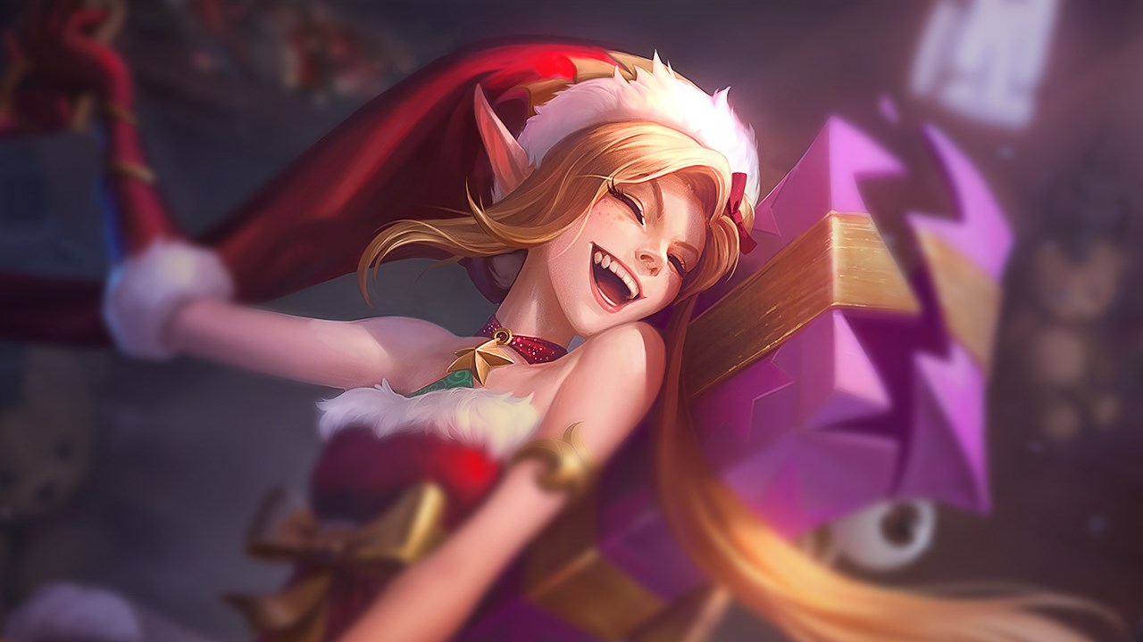 Splash-Art von Ehrgeizige Weihnachtselfe Jinx