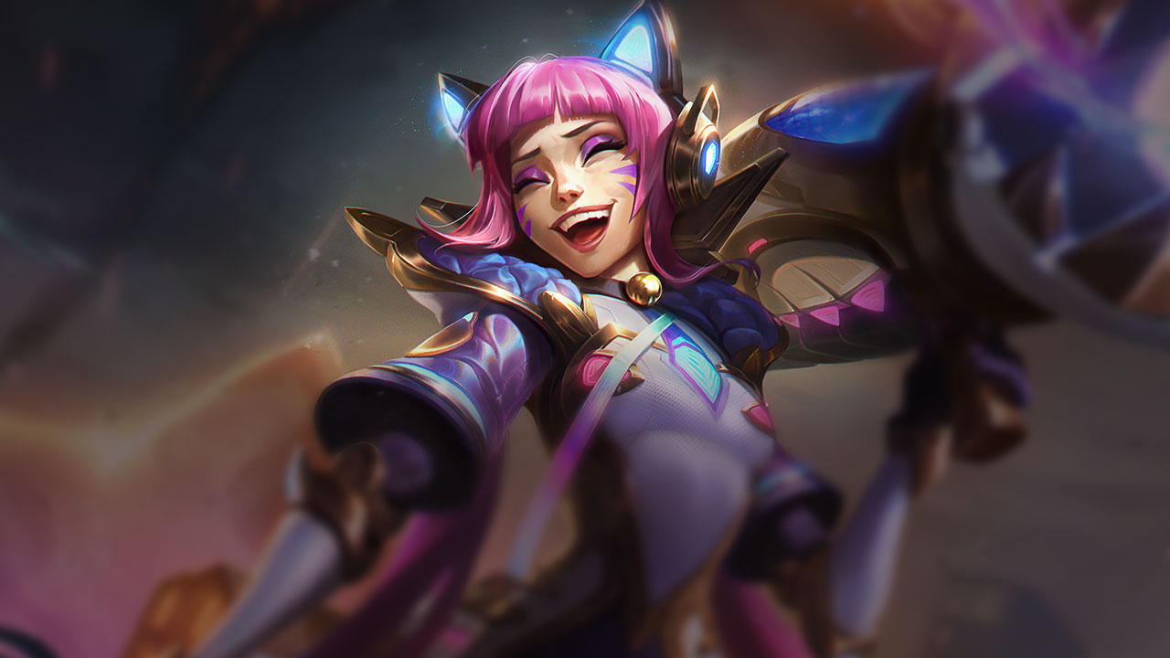 Splash-Art von Battle Cat Jinx (Prestige)