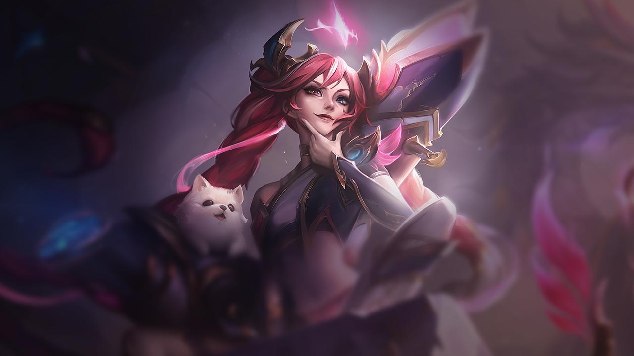 Splash-Art von T1-Jinx