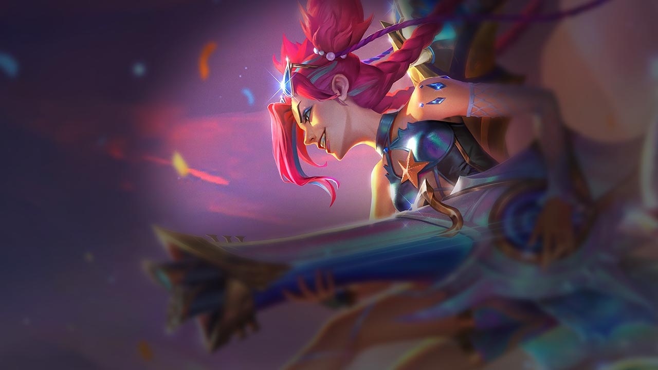 Splash-Art von Meeresrauschen-Jinx