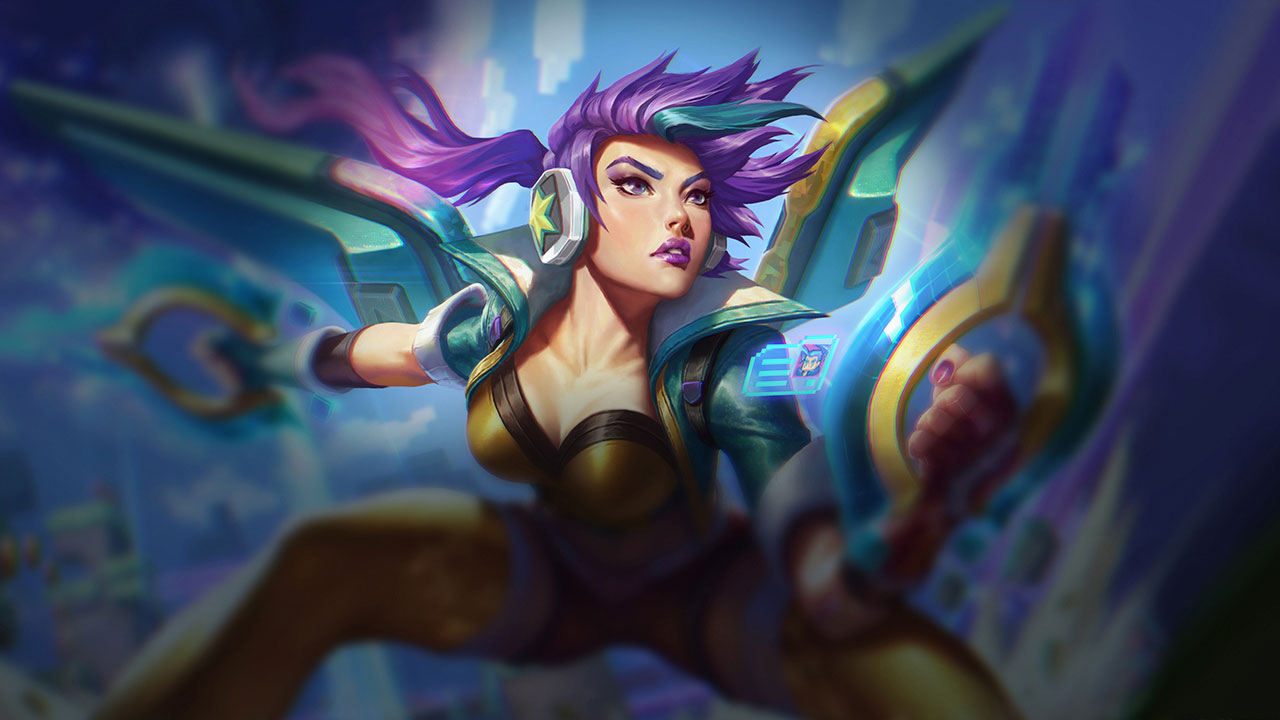Splash-Art von Arcade-Kai'Sa