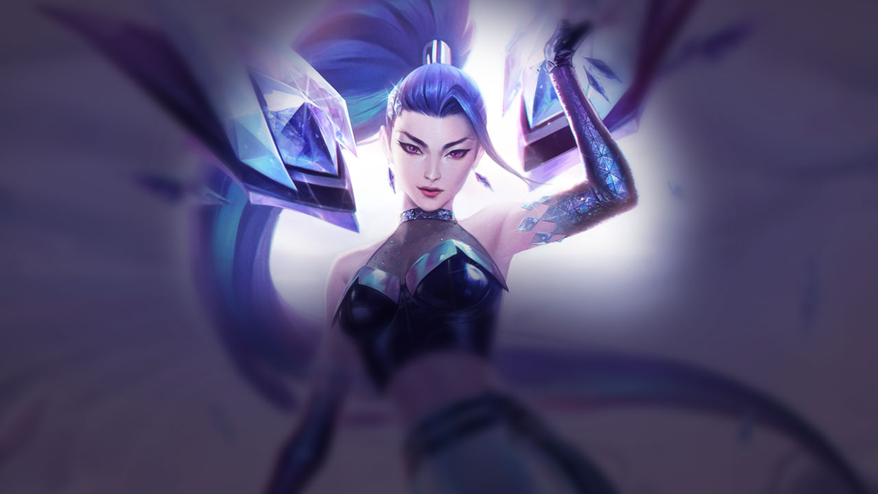 Splash-Art von K/DA ALL OUT-Kai'Sa
