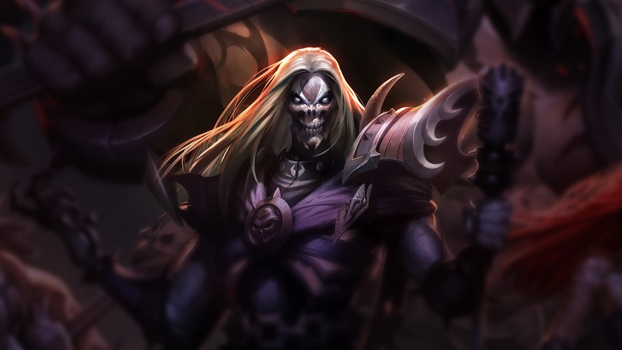 Splash-Art von Pentakill-Karthus