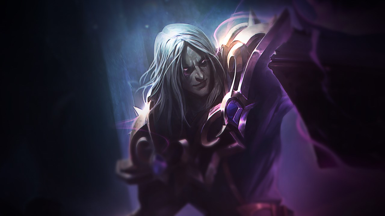 Splash-Art von Karthus Lichtgeißel