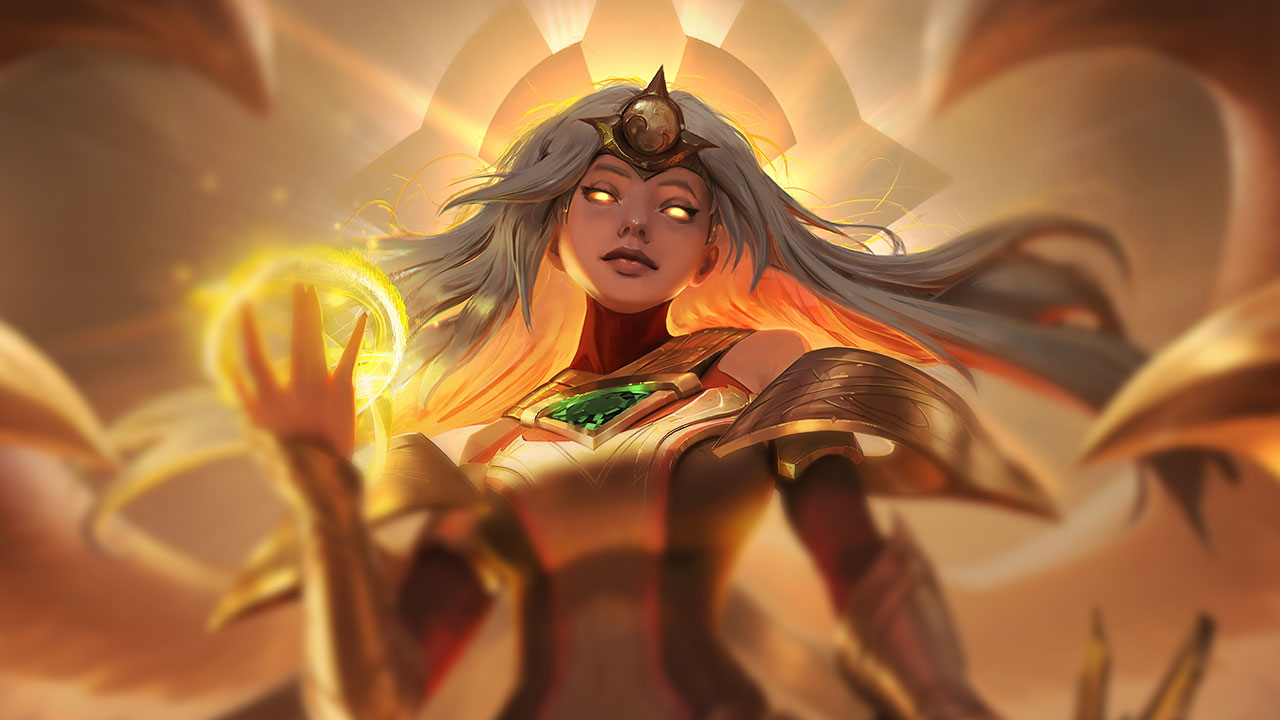 Splash-Art von Transzendierte Kayle