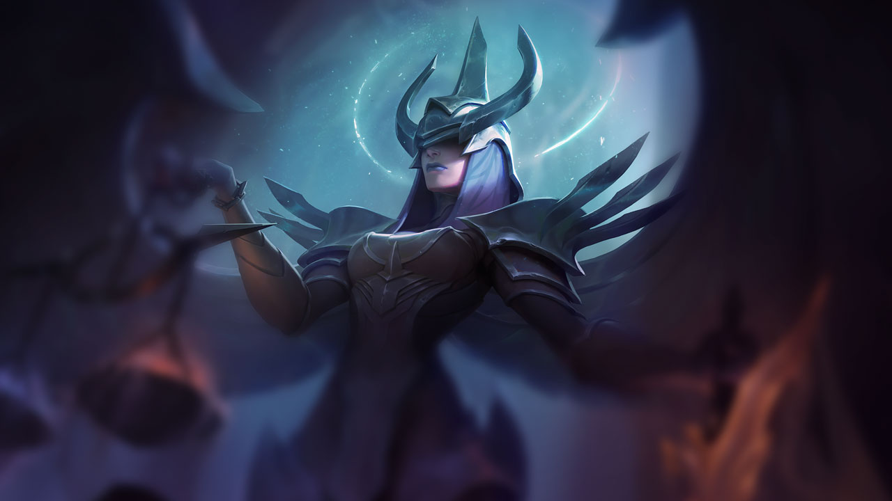 Splash-Art von Richtspruch-Kayle