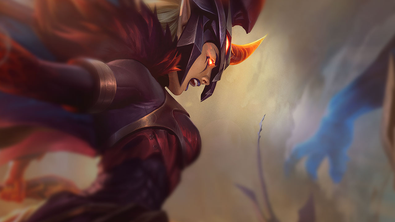 Splash-Art von Drachentöter-Kayle
