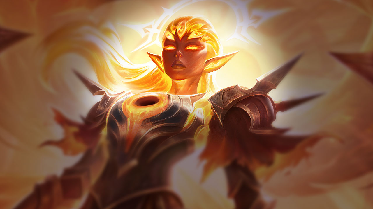 Splash-Art von Kayle, Verschlinger der Sonne
