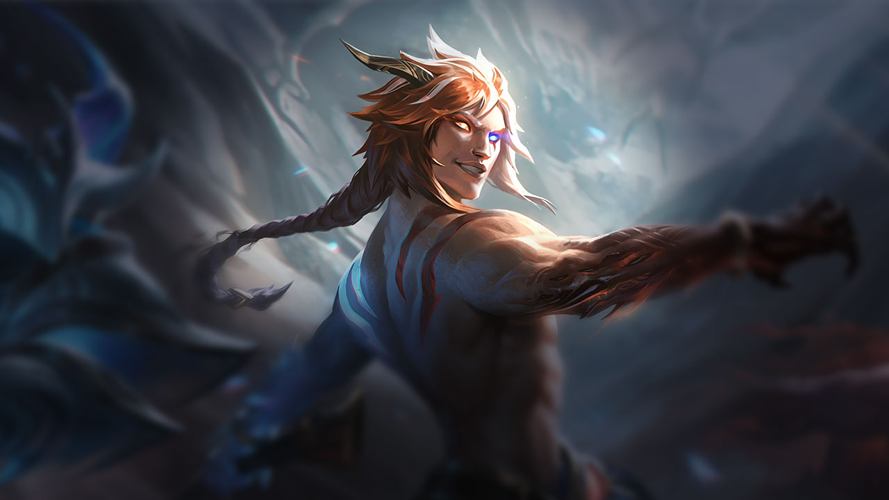 Splash-Art von Flammende Finsternis Kayn