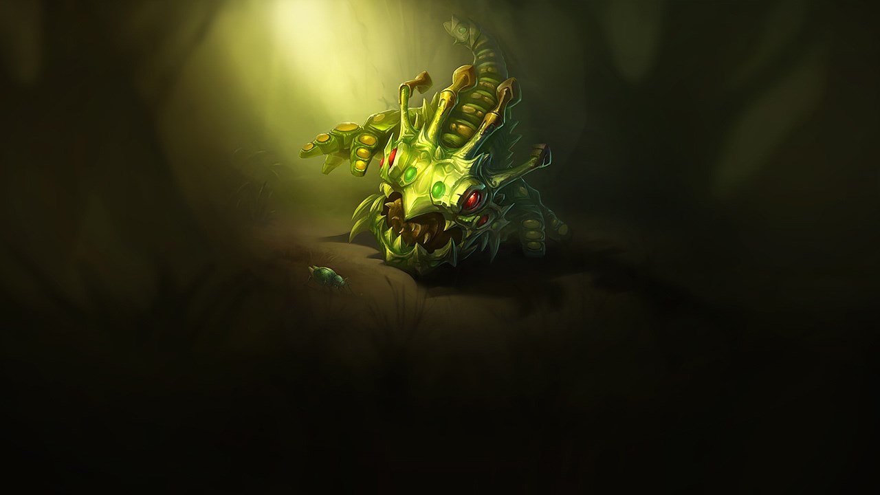 Splash-Art von Raupen-Kog'Maw