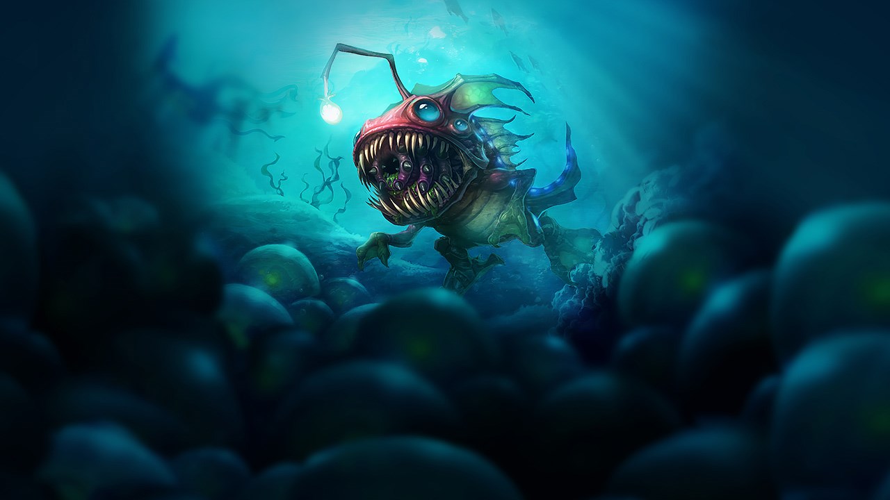 Splash-Art von Tiefsee-Kog'Maw
