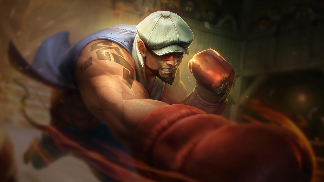 Splash-Art von K.-o.-Lee Sin