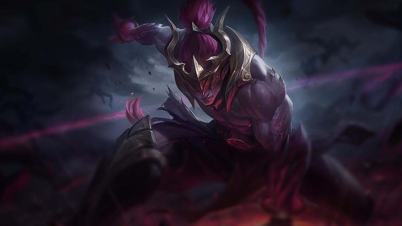 Splash-Art von Flammende Finsternis Lee Sin Lee Sin