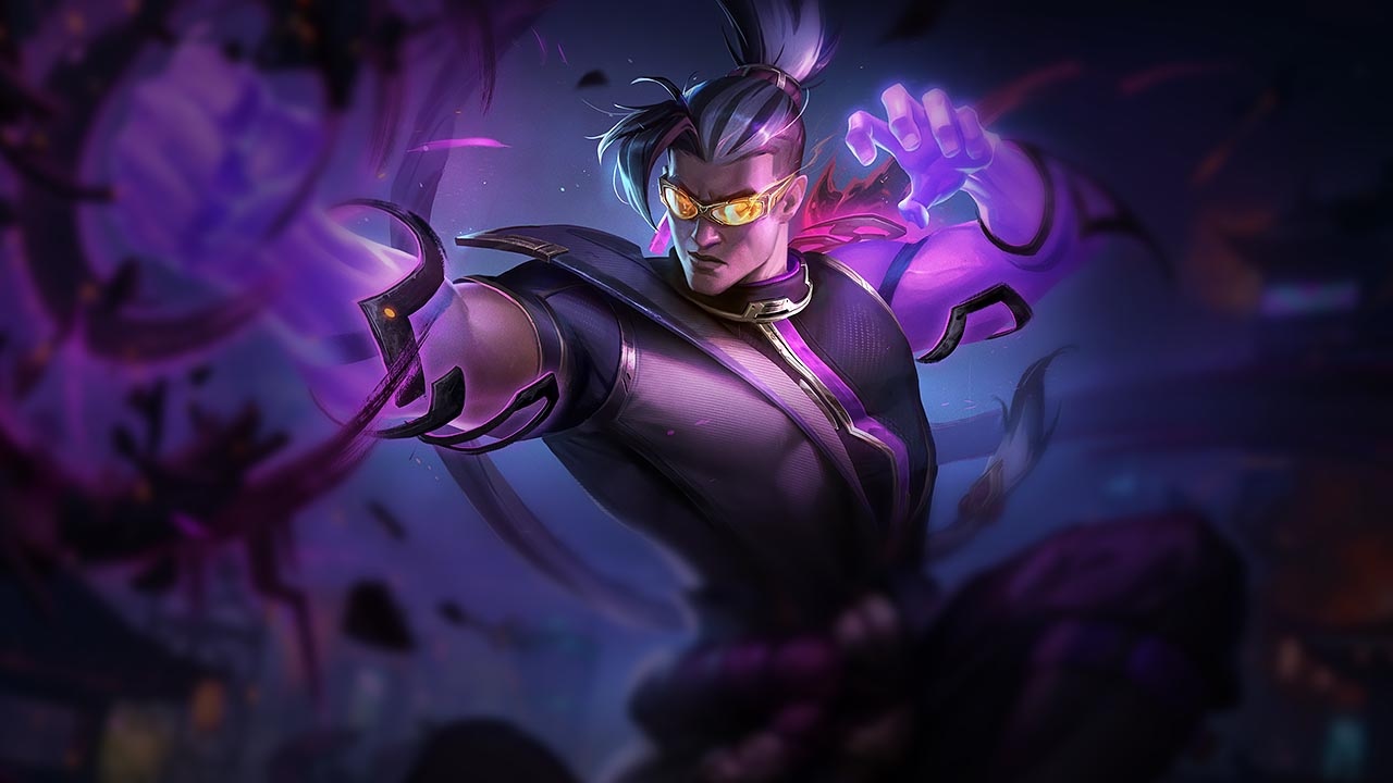 Splash-Art von Tintenschatten-Lee Sin