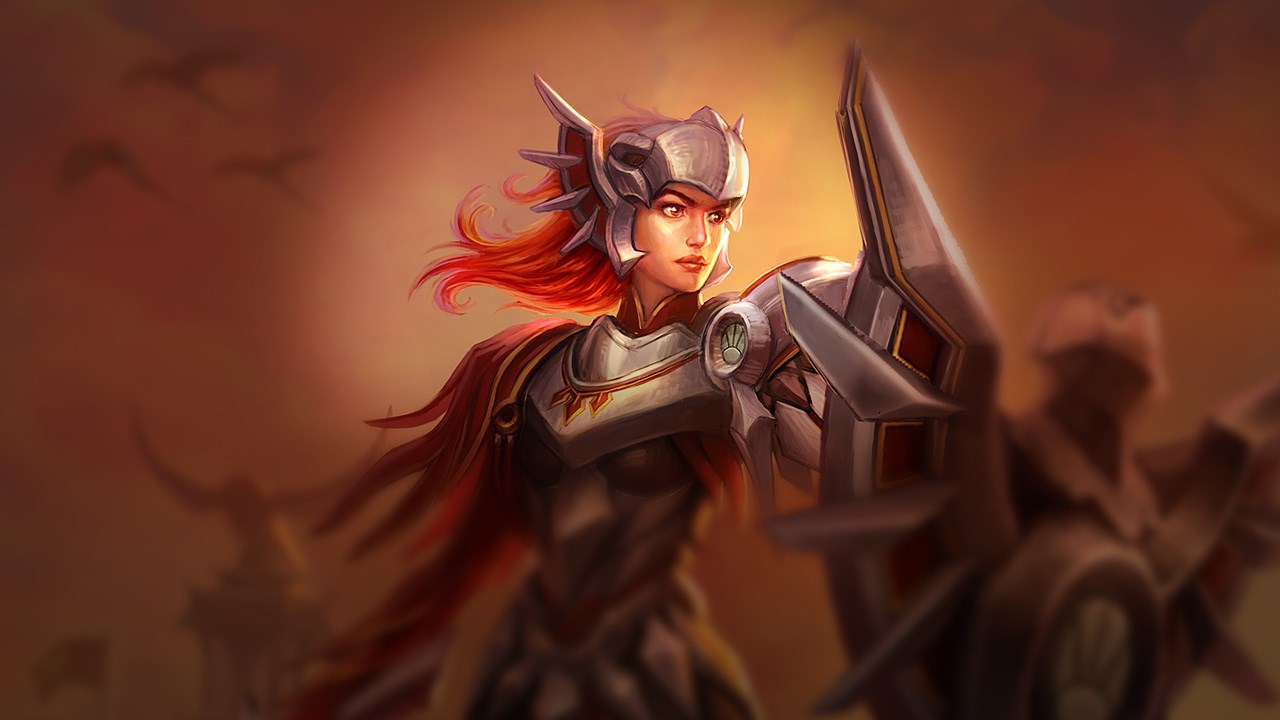 Splash-Art von Eiserne Solari Leona
