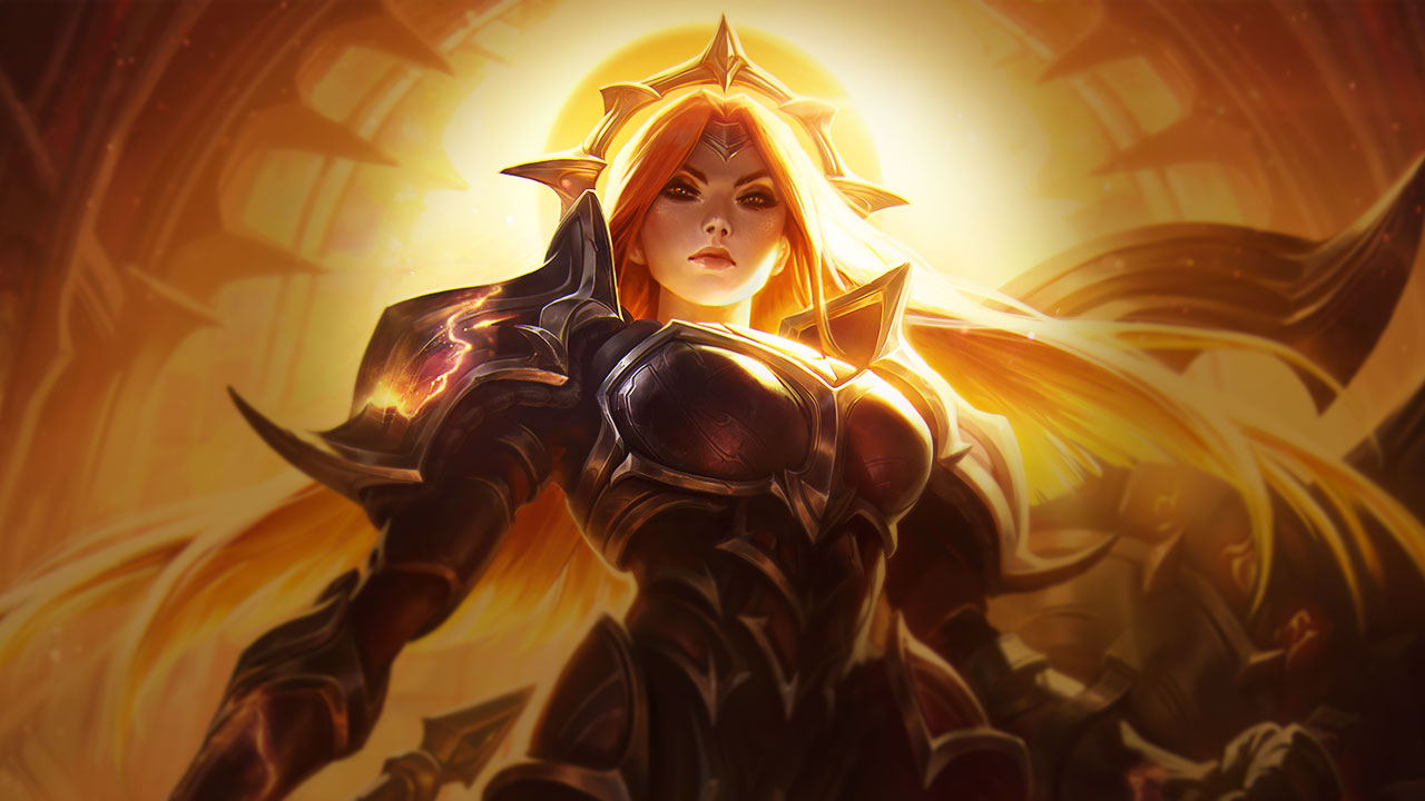Splash-Art von Sonnenfinsternis-Leona