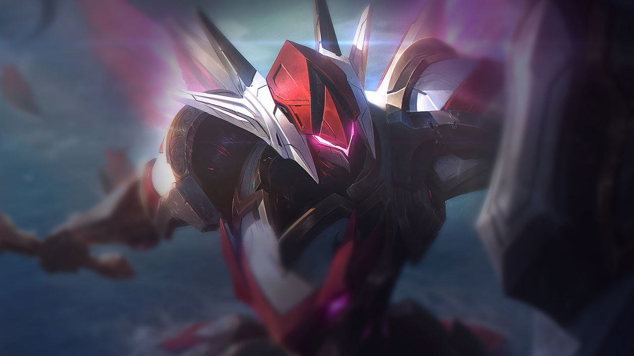 Splash-Art von Mechapilotin Leona