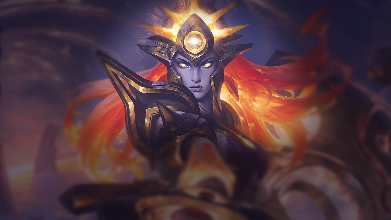 Splash-Art von Ewiger Aspekt Leona