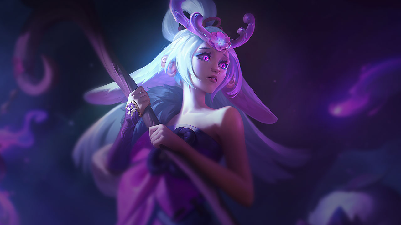 Splash-Art von Seelenblumen-Lillia
