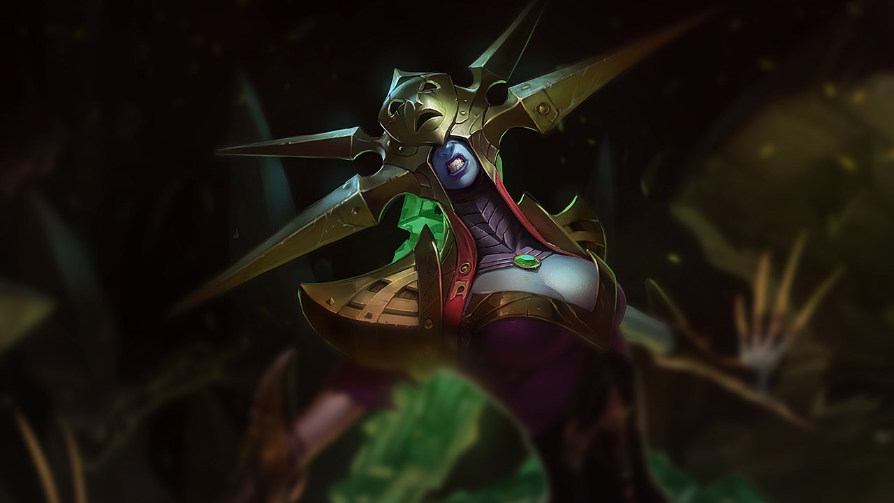 Splash-Art von Klingenkönigin Lissandra