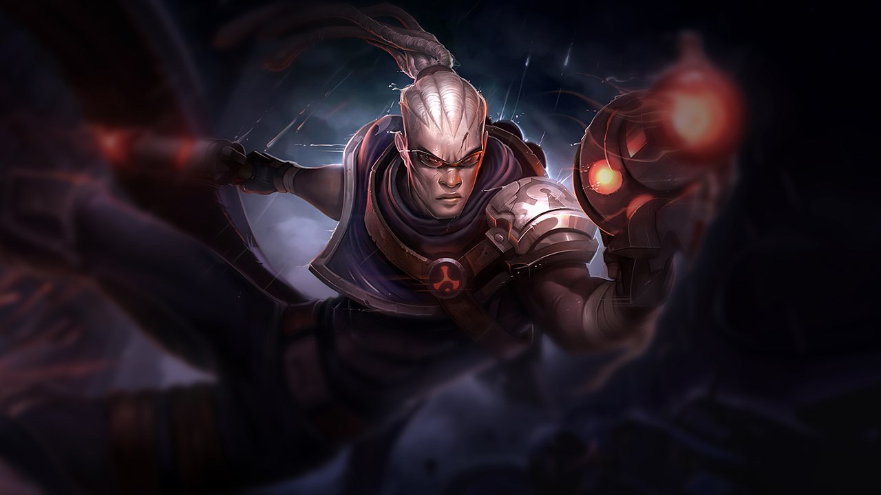 Splash-Art von Söldner-Lucian