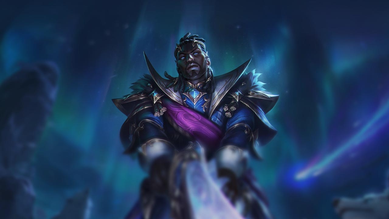 Splash-Art von Wintergeweihter Lucian