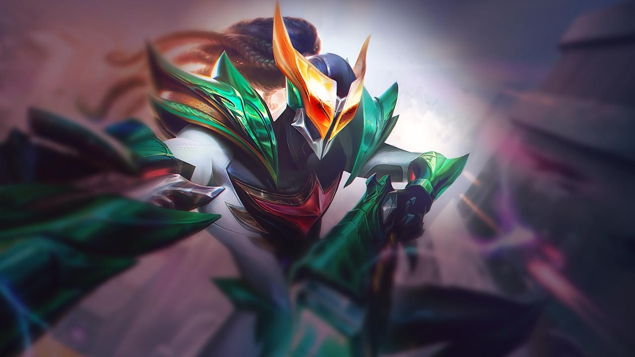 Splash-Art von Maskierte Gerechtigkeit Lucian