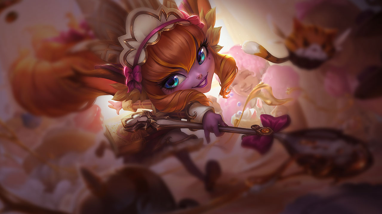 Splash-Art von Konditorei-Lulu