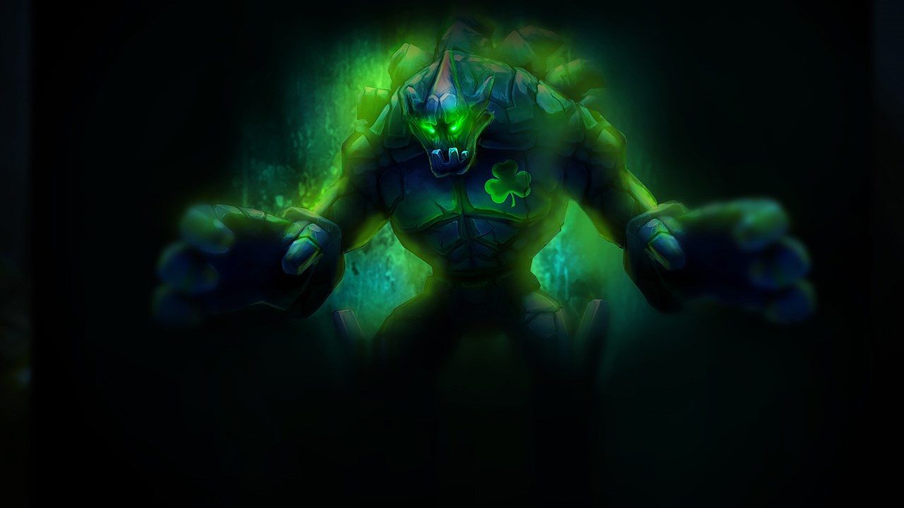 Splash-Art von Kleeblatt-Malphite