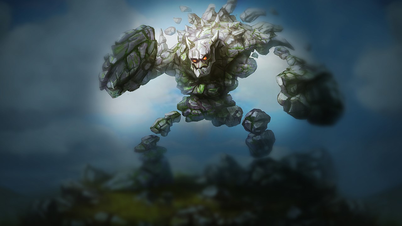 Splash-Art von Marmor-Malphite