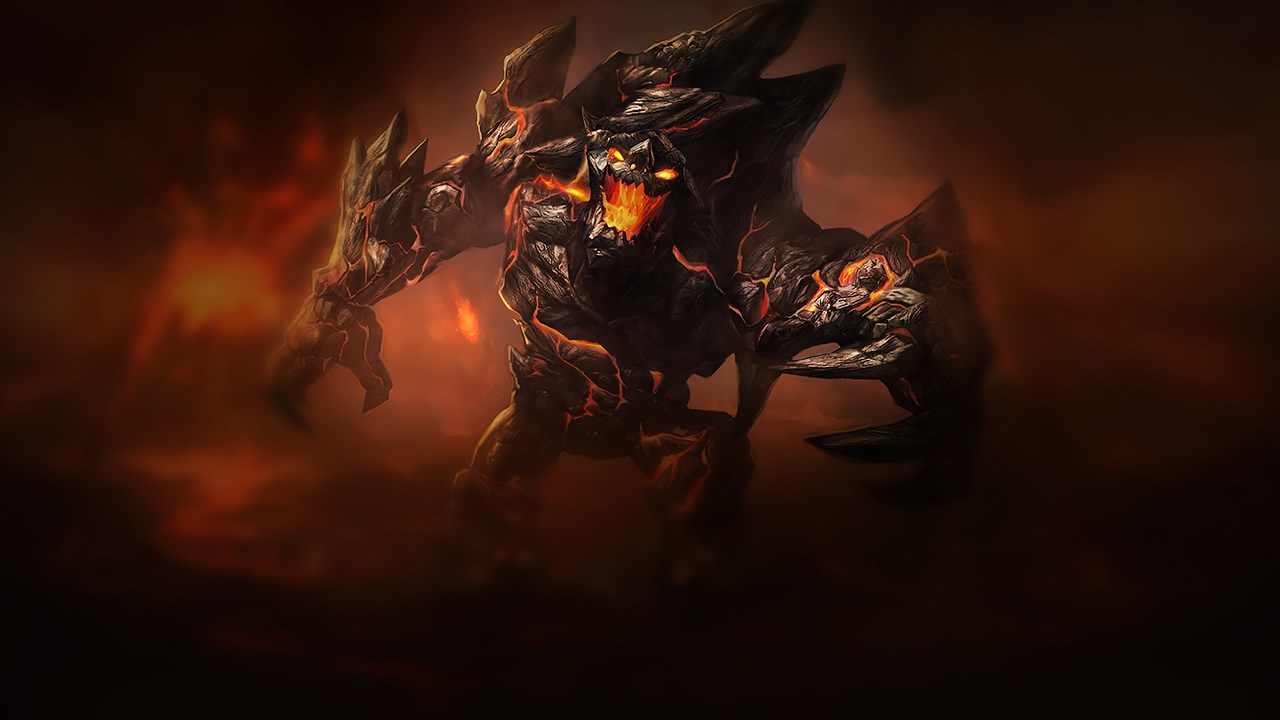 Splash-Art von Obsidian-Malphite
