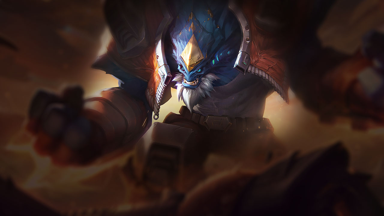 Splash-Art von Odyssee-Malphite