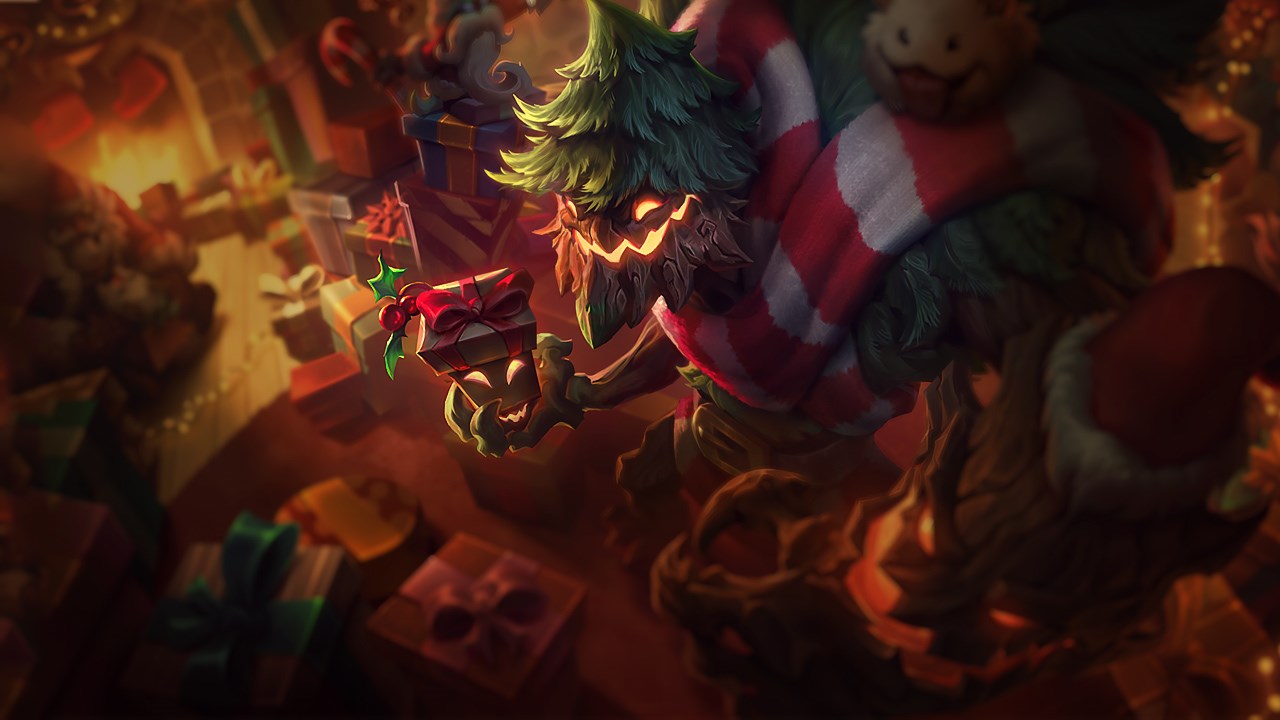 Splash-Art von Festlicher Maokai