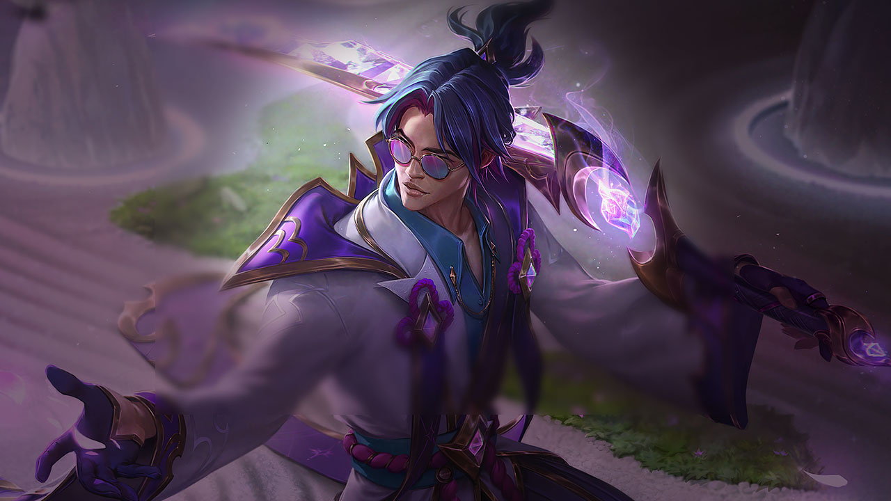 Splash-Art von Seelenblumen-Master Yi (Prestige)