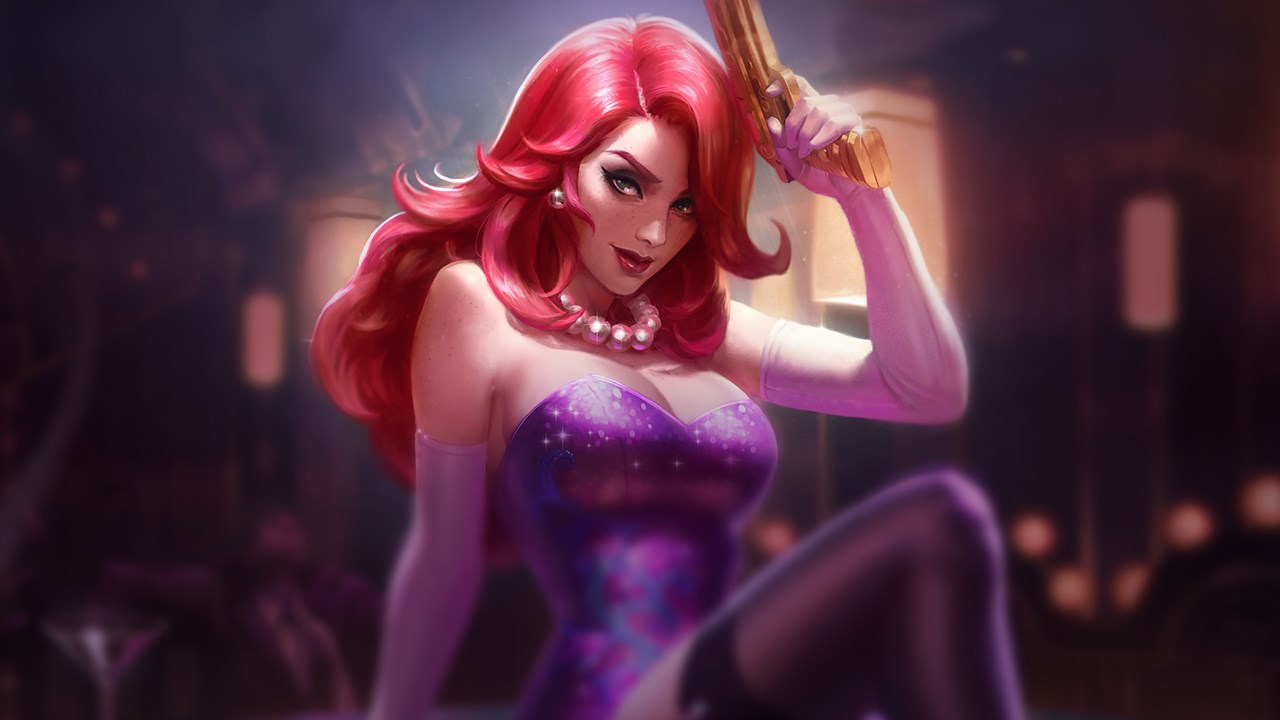 Splash-Art von Geheimagentin Miss Fortune