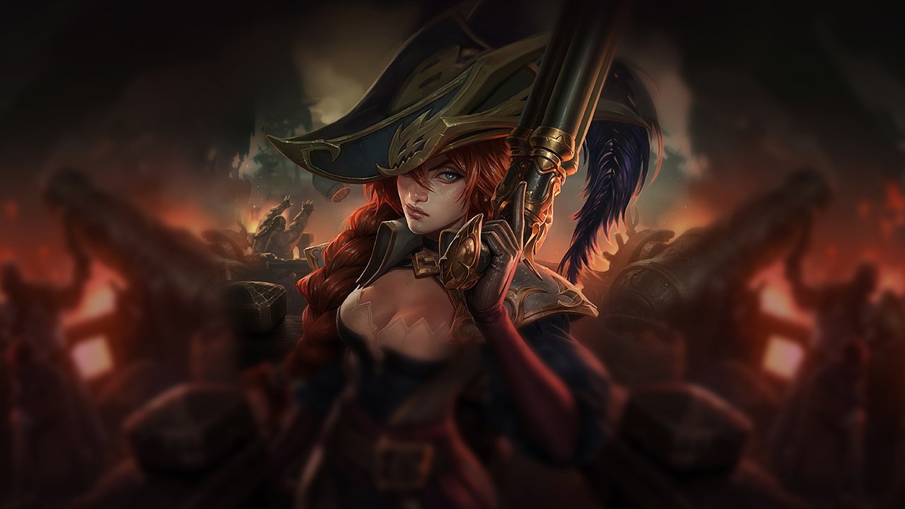 Captain Fortune Miss Fortune splash art