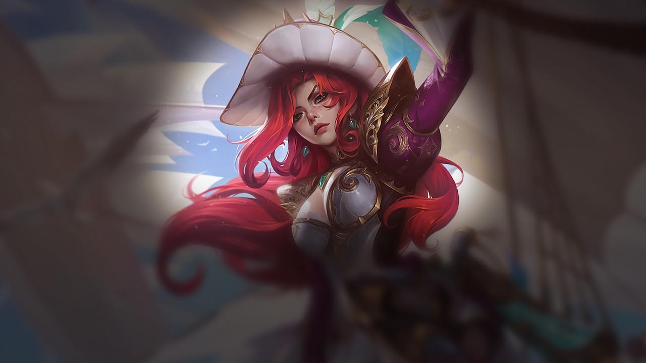 Battle Queen Miss Fortune splash art