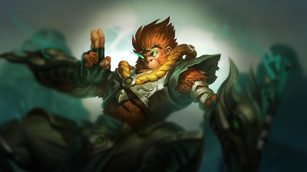 Splash-Art von Jadedrachen-Wukong