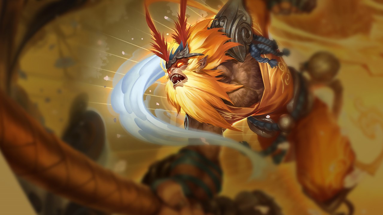 Splash-Art von Strahlender Wukong