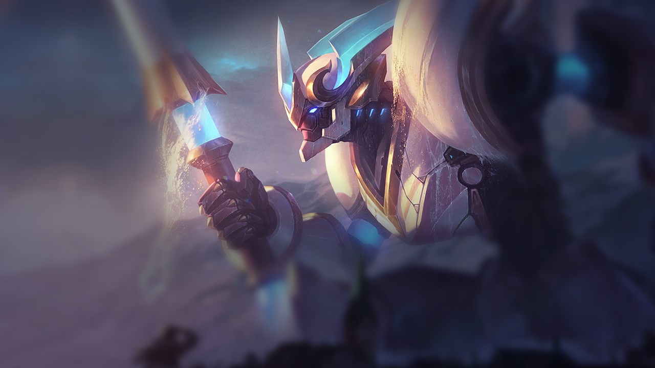 Splash-Art von Weiße Wolkenlanze Wukong
