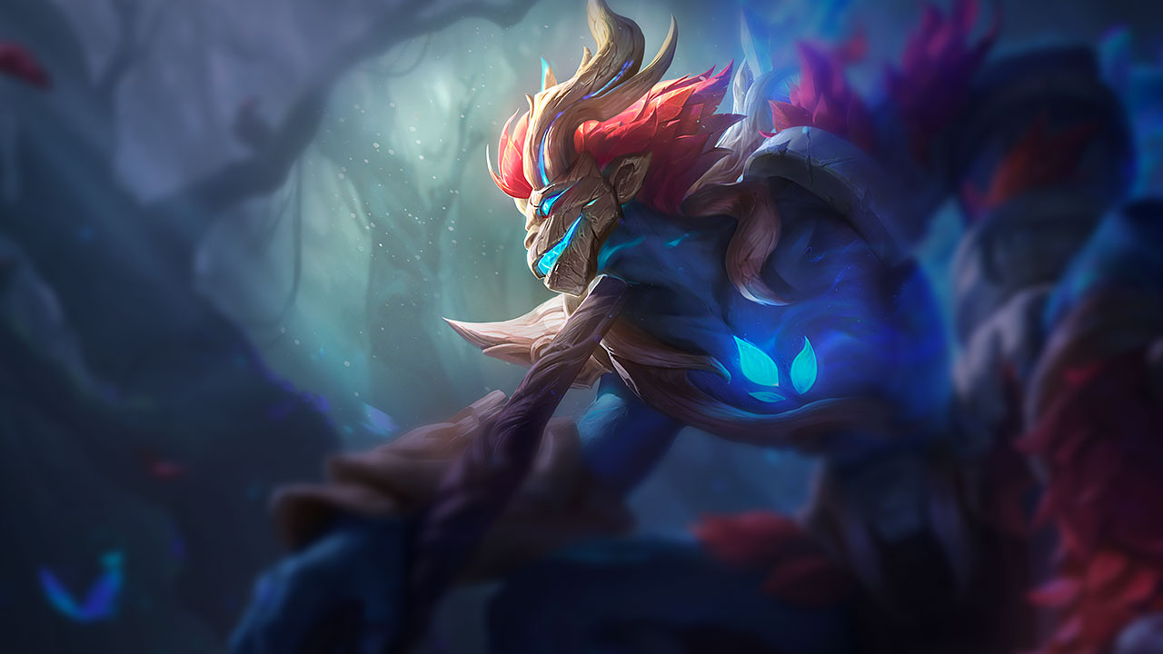 Splash-Art von Ahnenholz-Wukong