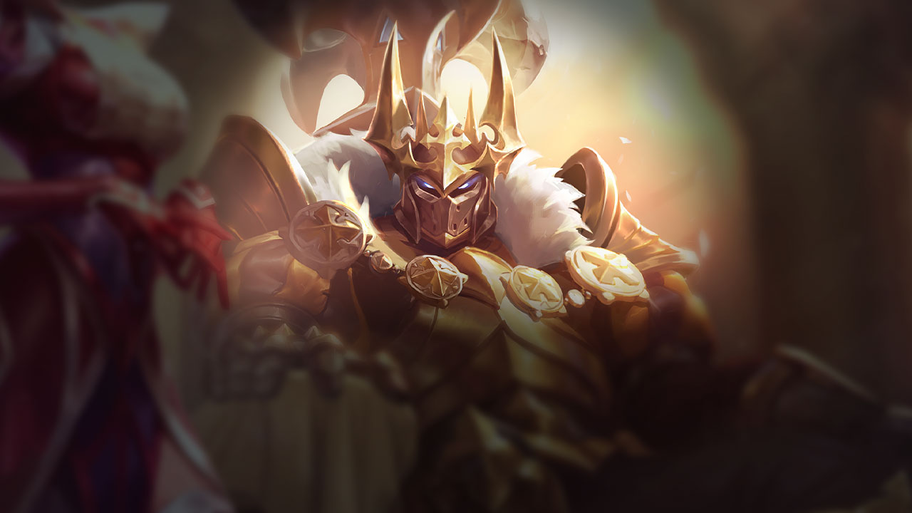 Splash-Art von Kreuz-König-Mordekaiser