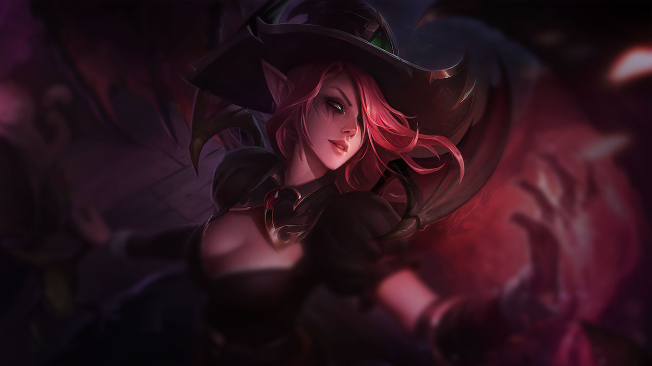 Splash-Art von Hexerei-Morgana