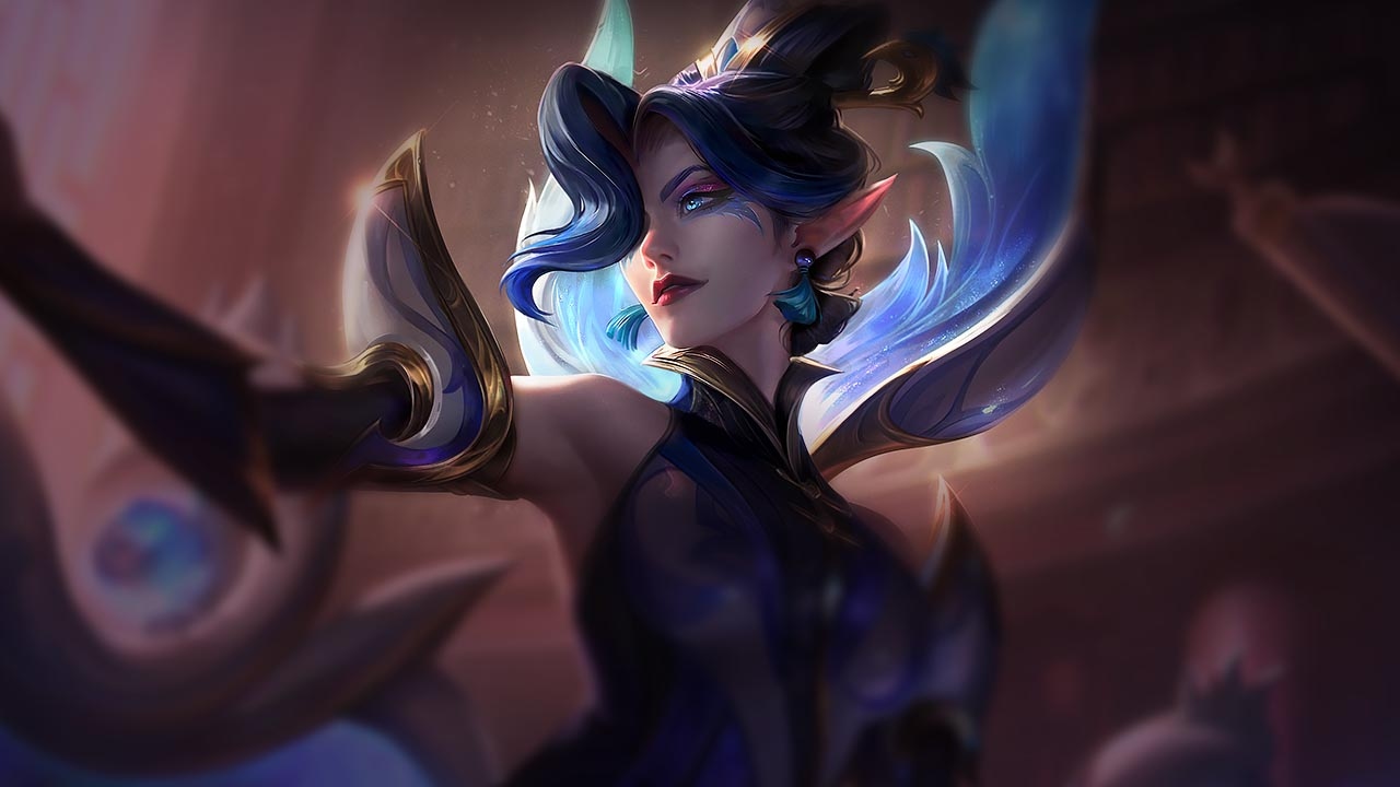 Splash-Art von Porzellan-Morgana